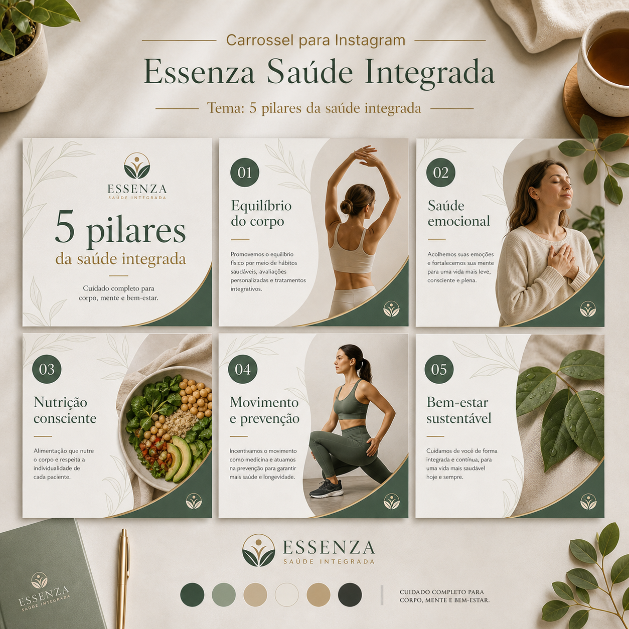 Essenza Saúde Integrada carrossel