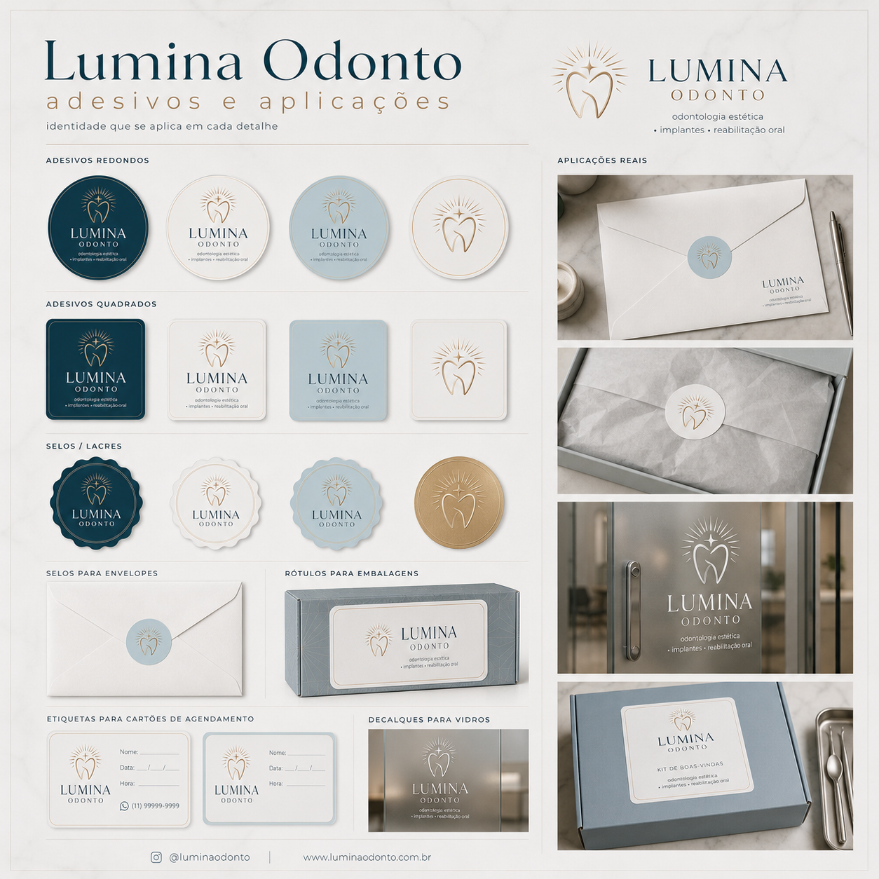 Lumina Odonto guia de marca