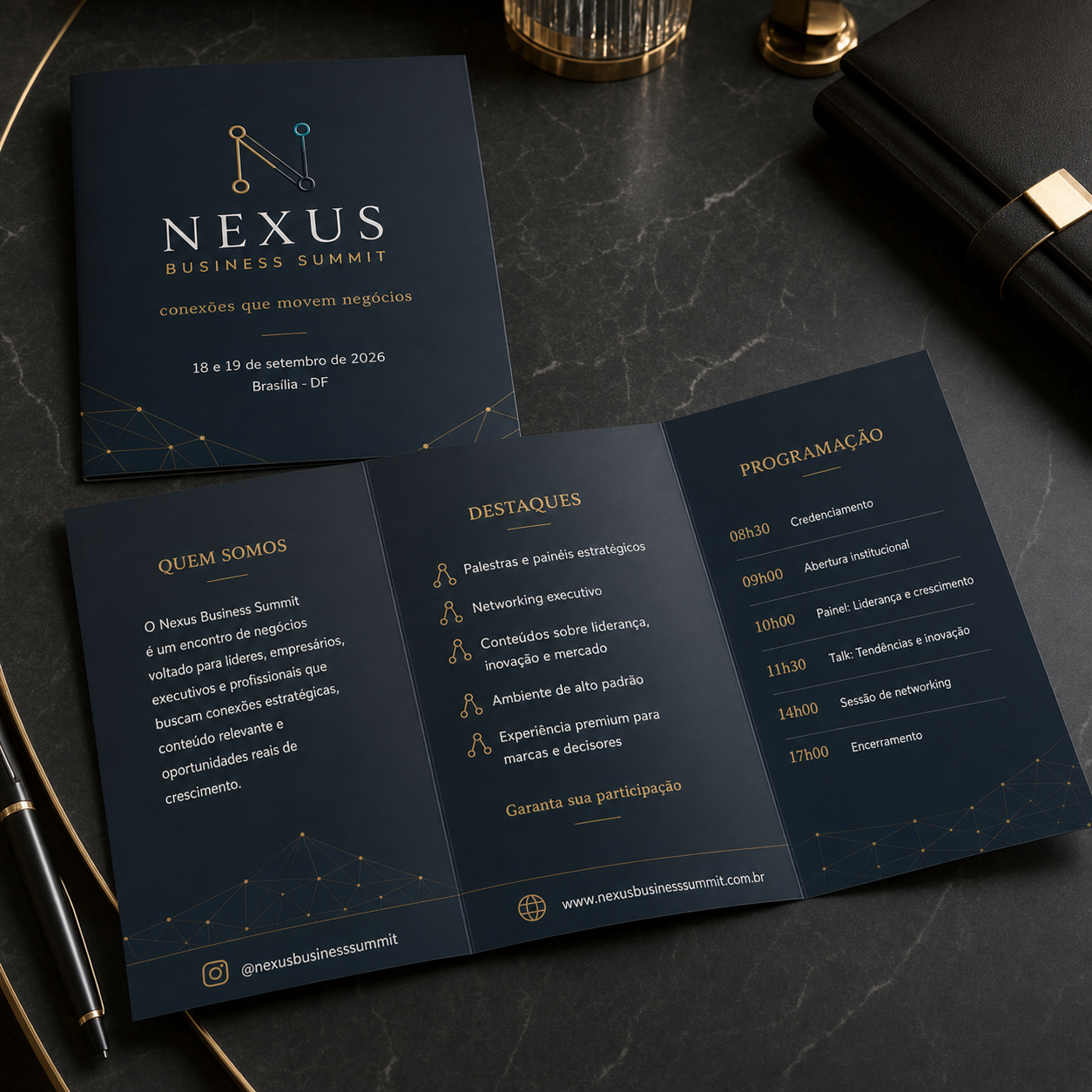 Nexus Business Summit folder
