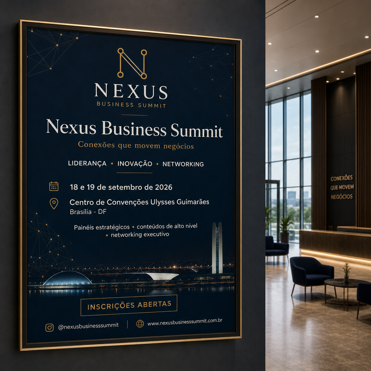 Mockup de Cartaz