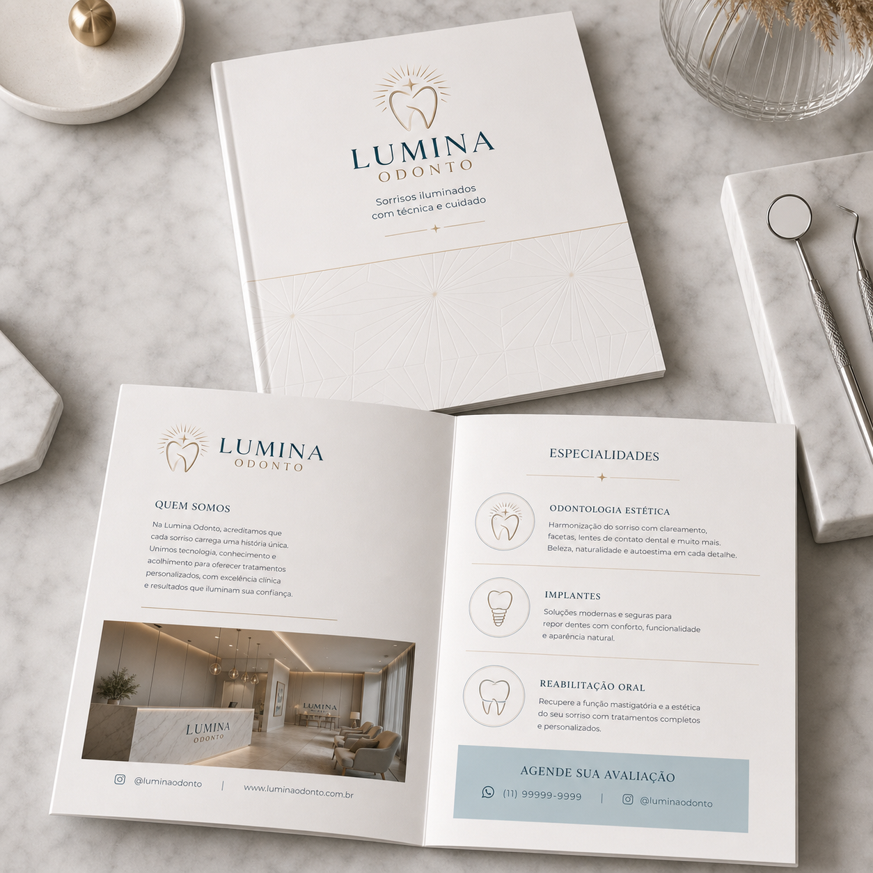 Mockup de Flyer/Folder