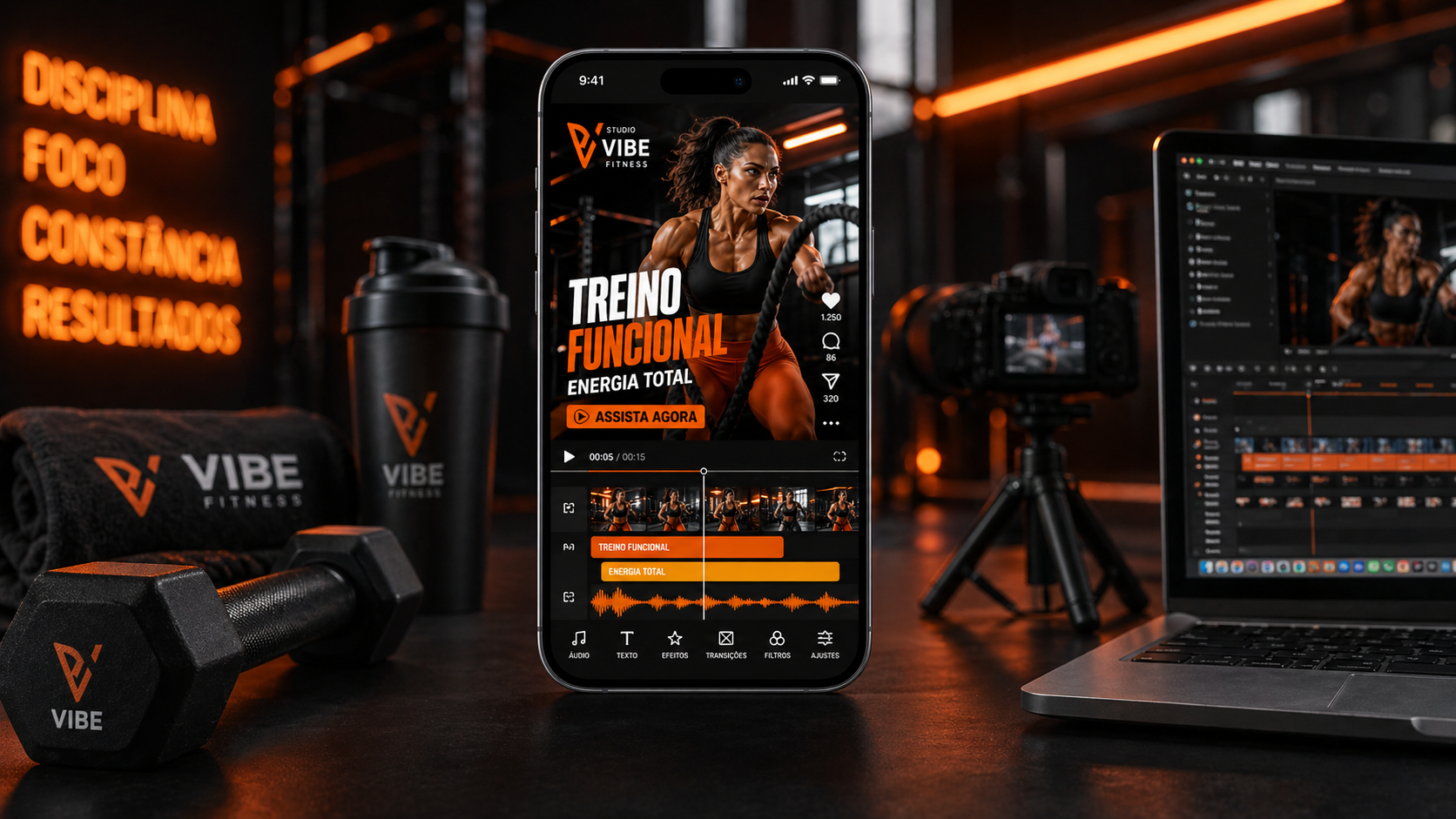 Mockup de vídeos